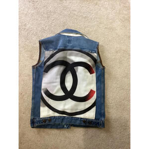 Revivify Chanel Denim Vest